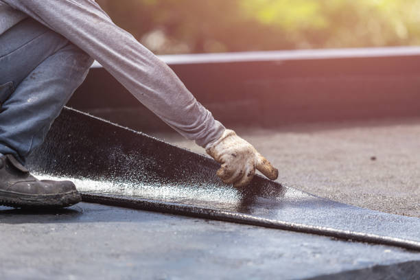 Professional Crawl Space Encapsulation technician working in State Line, PA